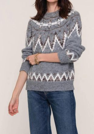 Heartloom Rea Sweater In Grey