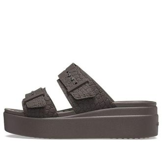 Crocs (WMNS) Crocs 2 Straps Brooklyn Brown 208667-206