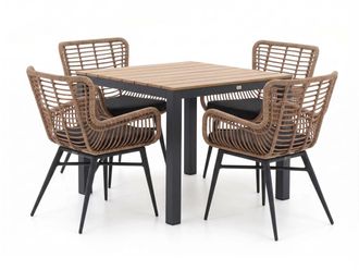 Intenso Furniture Intenso Asti/Fidenza 90cm dining tuinset 5-delig