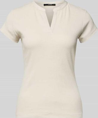 someday Someday T-Shirt in Ripp-Optik Modell Kleoh in Sand, Gr&ouml;&szlig;e 36