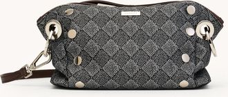 Hammitt Hammitt Daniel Crossbody Clutch Diamond Marquee Silver Sml