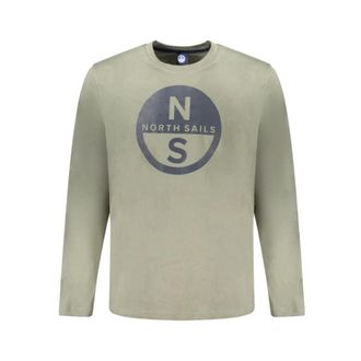 North Sails Heren, Tops, Groen, Maat: 2XL Katoen