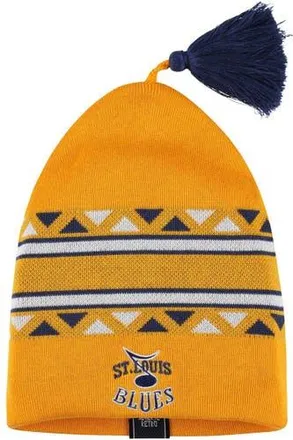 adidas Mens adidas Gold St. Louis Blues Reverse Retro Knit Beanie with Tassel at Nordstrom