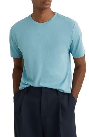 Reiss Bless Cotton T-Shirt in Sea Blue at Nordstrom, Size Xx-Large