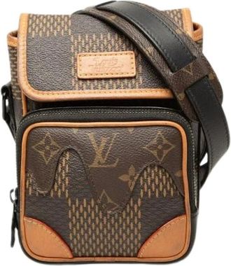 Louis Vuitton Vintage, unisex, Bruin, ONE Size, Pre-owned Vintage Cross Body Bag