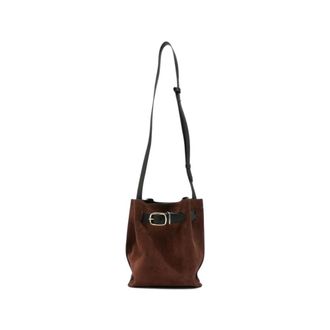 Paul Smith Su&egrave;de schoudertas - Dames - Tassen - Bruin - Maat: ONE Size Su&egrave;de