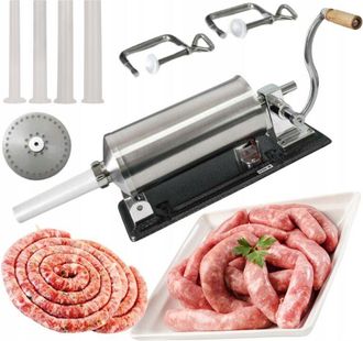 OEM Embutidora De Salchichas 4l, Embutidora De Salchichas, M&aacute;quina De Salchichas, Palanca De 4 Kg