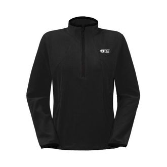 Picture Weavy 1/4 Grid Fleece Fleecepullover f&uuml;r Damen | schwarz