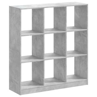 Berkfield Home Bookcase Concrete Grey 102x32x108 cm Engineered Wood | Size: 102 x 32 x 108 cm