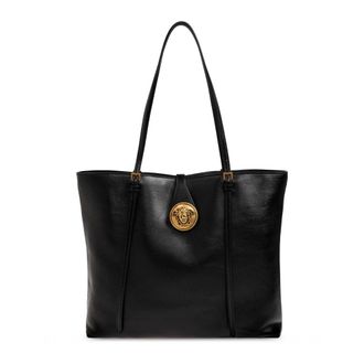 Versace Dames, Tassen, Zwart, Maat: ONE Size Leer