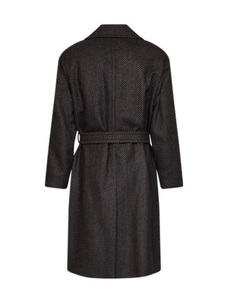 Hev&ograve; Ostuni Coat - Black