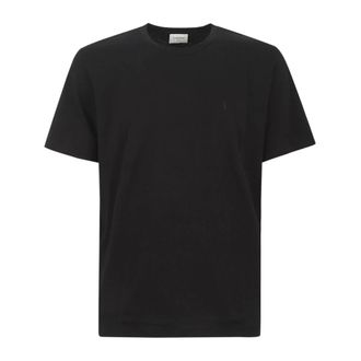 Saint Laurent Hombre, Camisetas, Negro, Talla: L