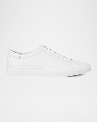 Polo Ralph Lauren Men & apos;s Jermain II Leather Low-Top Sneakers