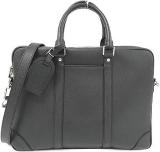 Louis Vuitton Pre-owned Handbag - unisex - Vintage Tassen - Zwart - ONE Size - Leer - Vintage