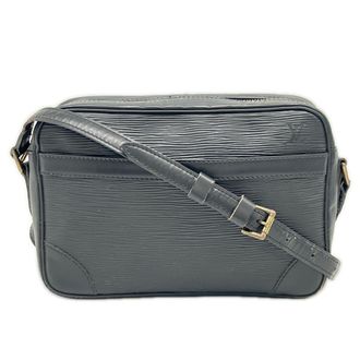 Louis Vuitton Epi Black Noir Leather Shoulder Bag (Pre-Owned)