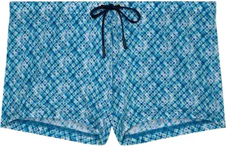 HOM Camaiore Swim Shorts in Blue Print at Nordstrom, Size Xx-Large