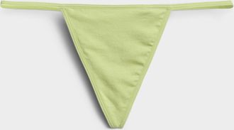 Miiyu Womens Minimalist string thong Organic cotton and TENCEL TM modal