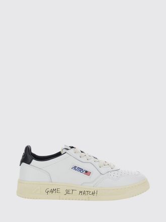 Autry Medalist Low Top Trainers in Bicolour Leather and Suede
