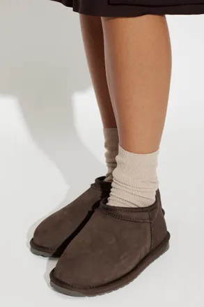 Emu Suede Snow Boots Stinger Compact, Womens, Brown