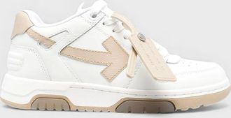 Off-white Womens Off-White Out Of Office White Sand - Size: 6