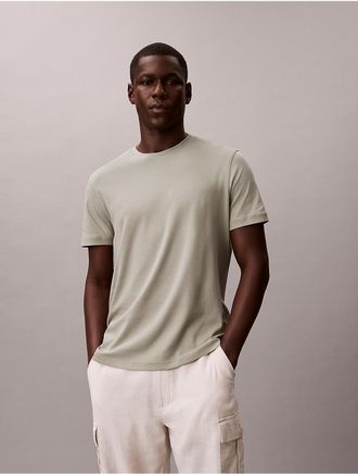 Calvin Klein Mens Supima Cotton Crewneck T-Shirt - Green - 2XL