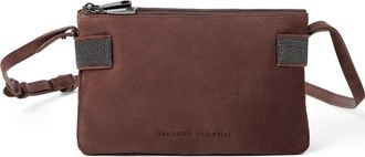 Brunello Cucinelli Borsa a spalla Essence mini - Rosso