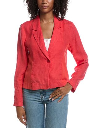 Michael Stars Pearson Ribbed Mixed Linen Blazer