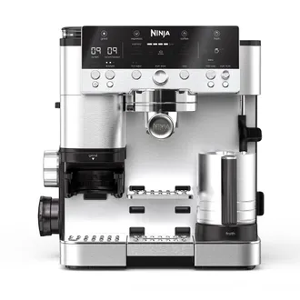 Ninja Luxe Caf&eacute; Coffee Espresso Machine Premier Series ES601UK in Silver