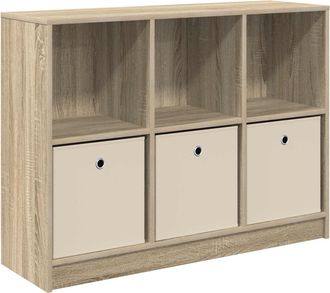 vidaXL Aparador Roble Sonoma 102 X 32 X 73,5 Cm Vidaxl
