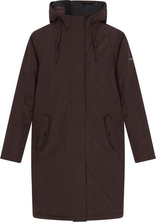 Dreimaster Dreimaster Winter parka Dames donkerbruin