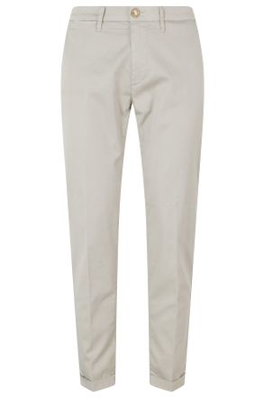Re-hash Cotton-Blend Darts Turn-Up Chino Pants