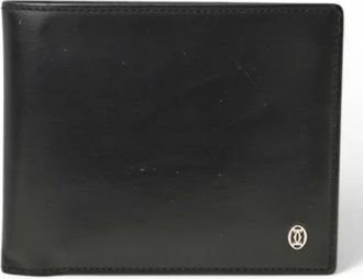 Cartier Pre-owned Wallets, male, Black, Size: ONE SIZE Pre-owned Vintage Wallet (bi-fold)