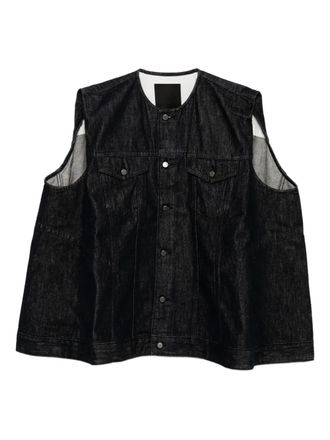 JNBY Oversized midi-top - Blauw