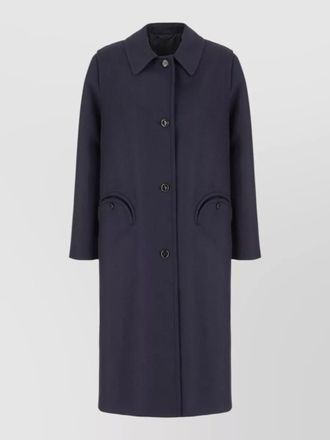 Blaz&eacute; Milano wool trench coat