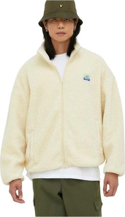 American Vintage Zip-throughs - Heren - Vesten met rits - Beige - XL - Hoodies & sweatvesten