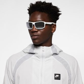 Nike Mens Premier Stride Mirrored Sunglasses in White | IB3286X-100