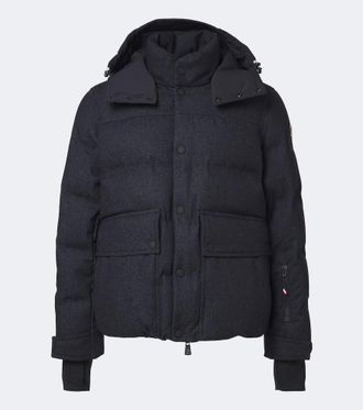 Moncler Servance virgin wool down ski jacket