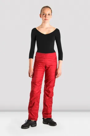 Bloch Adult Reversible Warm Up Pant, Silver