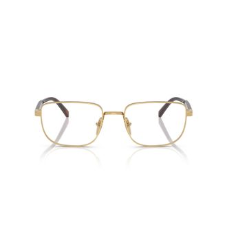 Prada 0pr B51v Rectangular Aluminum Eyeglasses