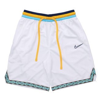 Nike DNA Contrast Color Stitching Basketball Sports Shorts White BV9447-101