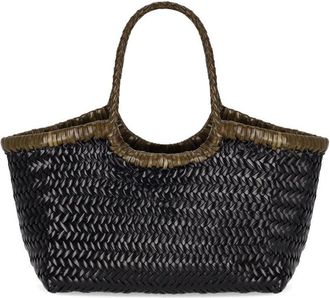 Dragon Diffusion BORSA A SPALLA NANTUCKET NERA KHAKI DRAGON DIFFUSION