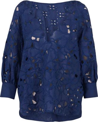 Ermanno Scervino Blouse With Embroidery