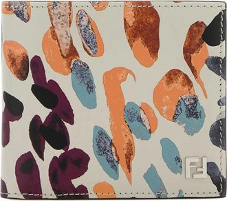 Fendi Portafoglio con stampa - Toni neutri