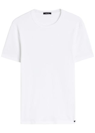 Tom Ford Stretch-cotton T-shirt - White - XL