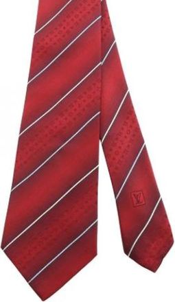Louis Vuitton Pre-owned Accessories, male, Red, Size: ONE SIZE Pre-owned Cravat