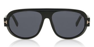 Tom Ford FT1102 BLAKE-02 01A Mens Sunglasses Black Size 59