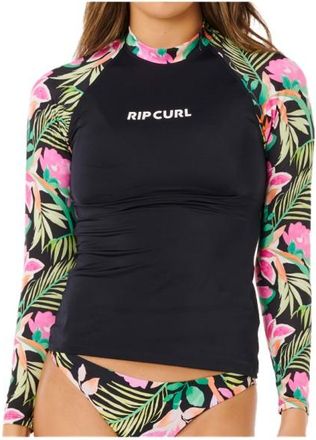 Rip Curl Molokai L/S Floral Insert Lycra f&uuml;r Damen | schwarz