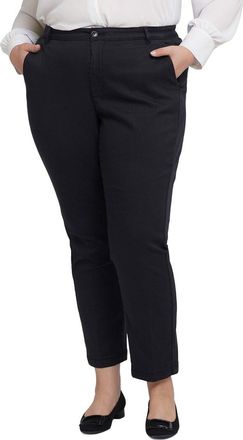 NYDJ Nydj Plus Sadie Black Slim Jean