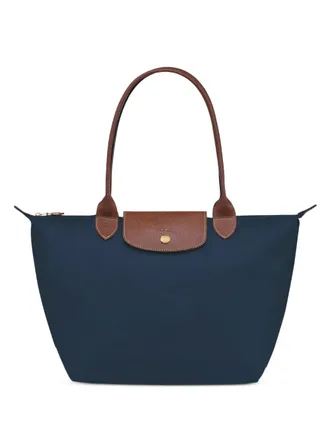 Longchamp Le Pliage medium shopper - Blauw