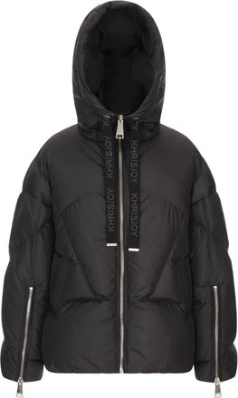 Khrisjoy Iconic jack met capuchon - Zwart